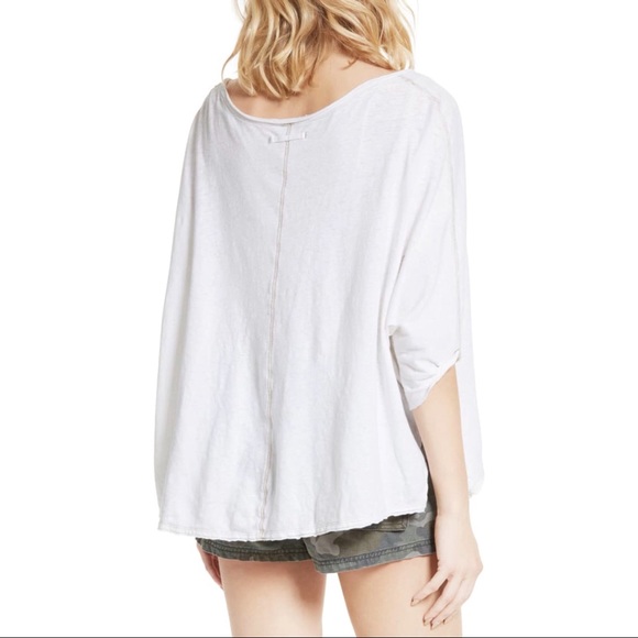 Free People White Casual Top - Picture 3 of 5